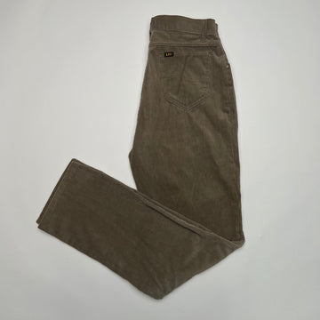 Vintage Brown Lee Corduroy Pants (30 x 34) | Rebalance Vintage.
