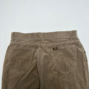 Vintage Brown Lee Corduroy Pants (30 x 34) | Rebalance Vintage.