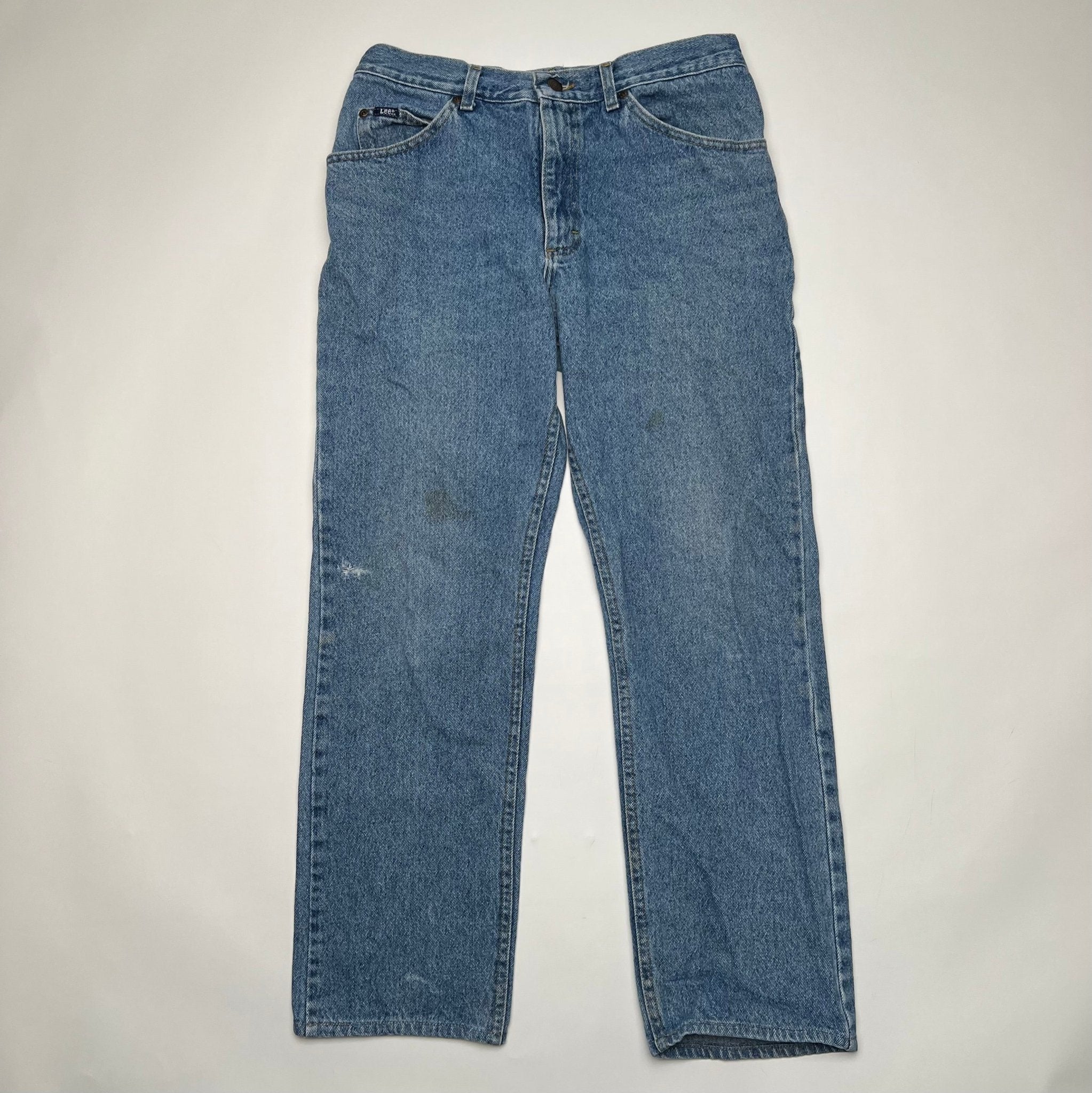 Vintage Blue Lee Jeans (34 x 32) | Rebalance Vintage.