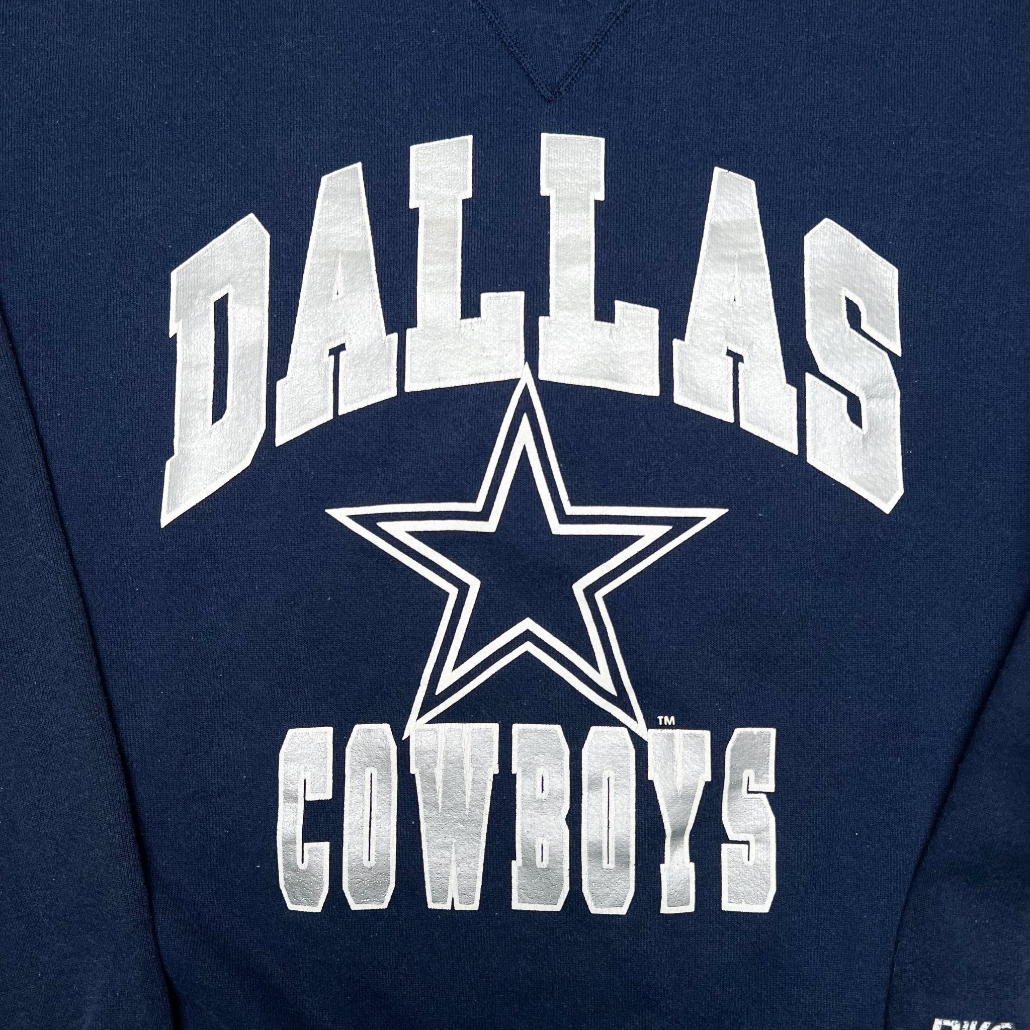 Vintage Blue Dallas Cowboys Crewneck (M) | Rebalance Vintage.