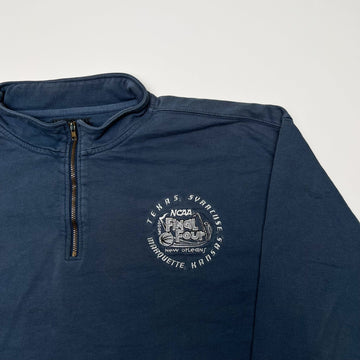 Vintage '03 NCAA Final Four New Orleans Basketball 1/4 Zip Sweater | Rebalance Vintage.