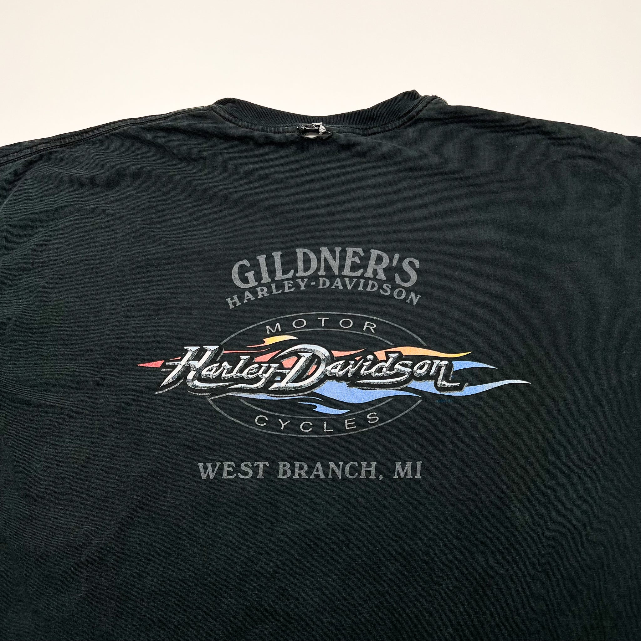 Vintage '03 Harley Davidson Gildners Michigan Tee (L) | Rebalance Vintage.