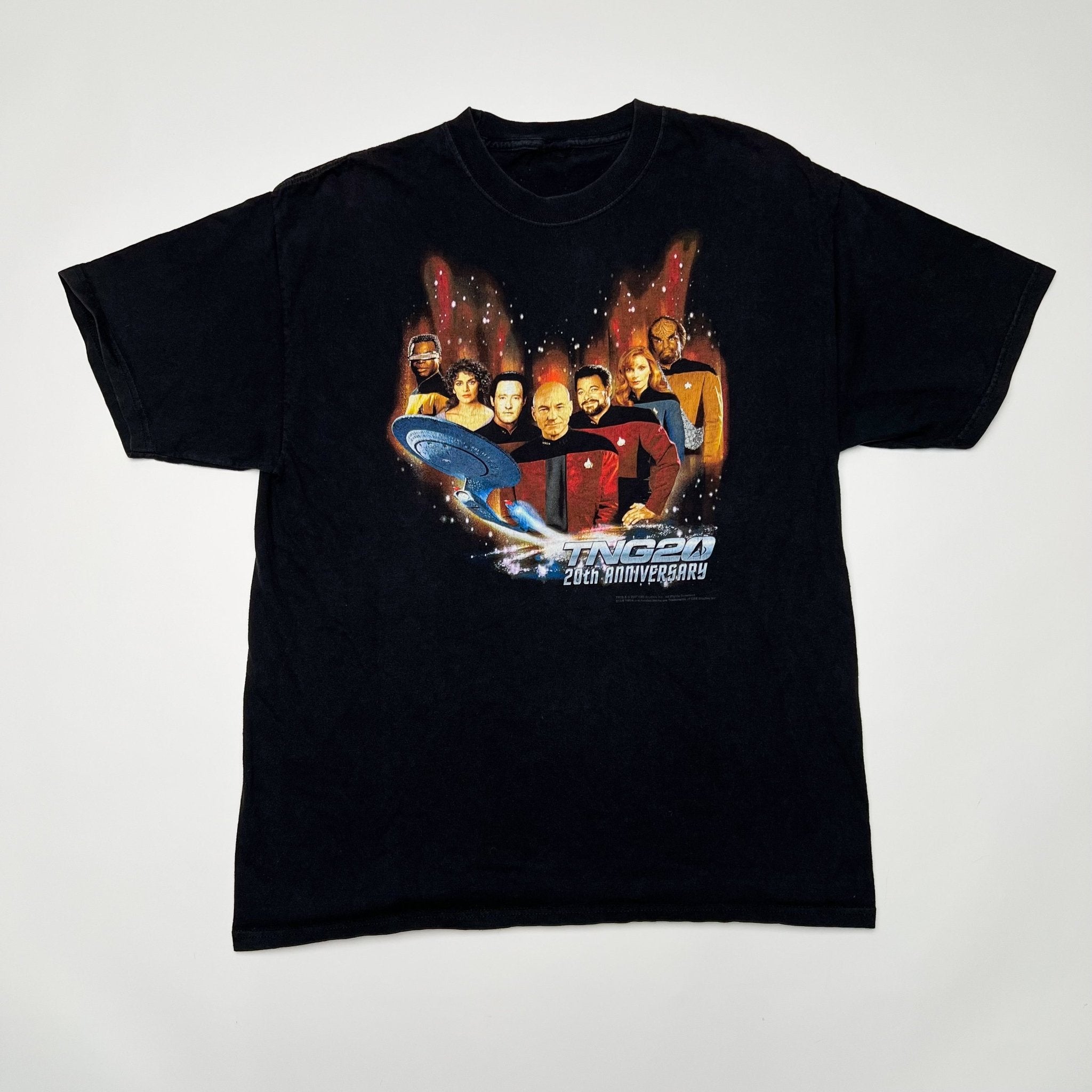 Vintage '07 Star Trek TNG20 20th Anniversary Tee (M) | Rebalance Vintage.