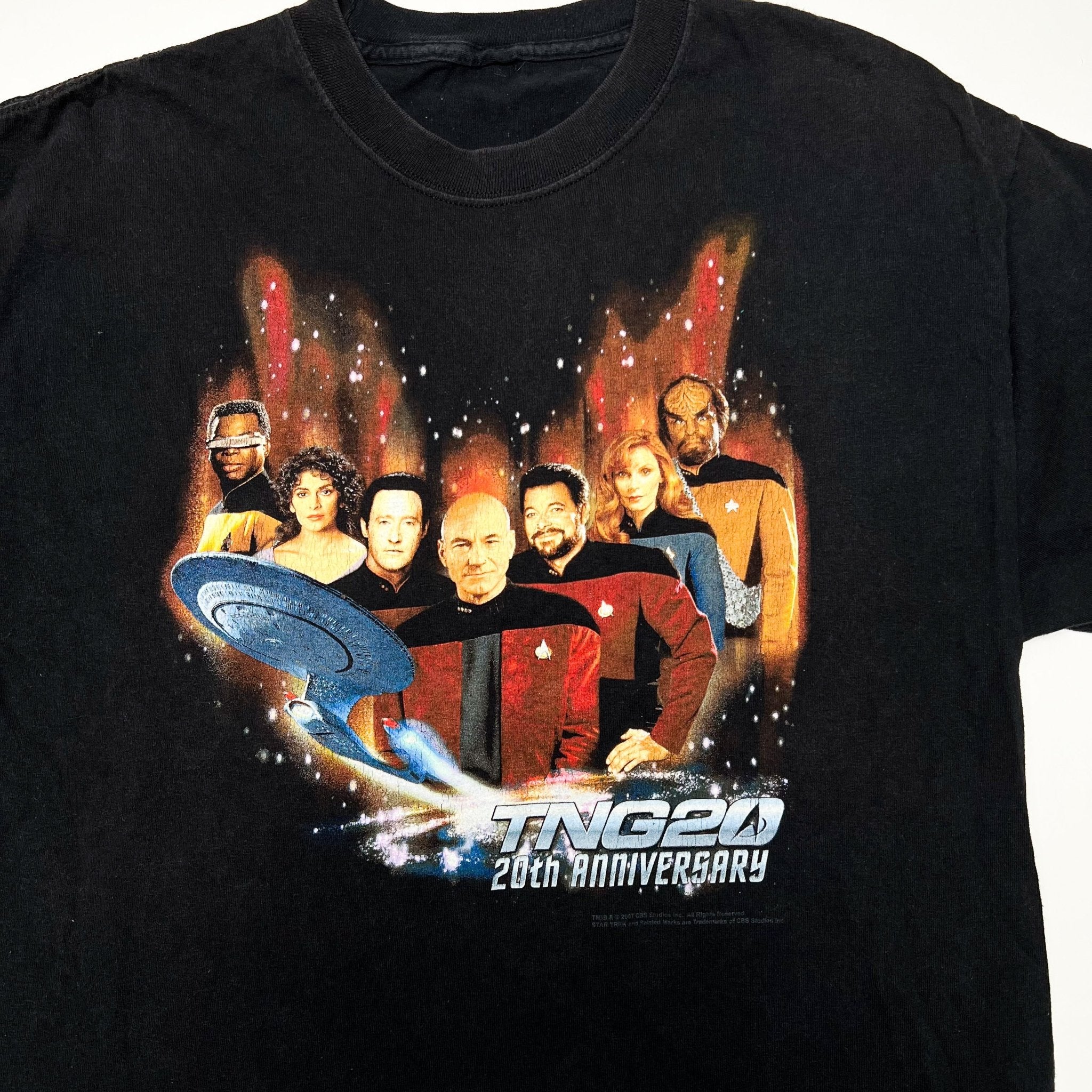 Vintage '07 Star Trek TNG20 20th Anniversary Tee (M) | Rebalance Vintage.