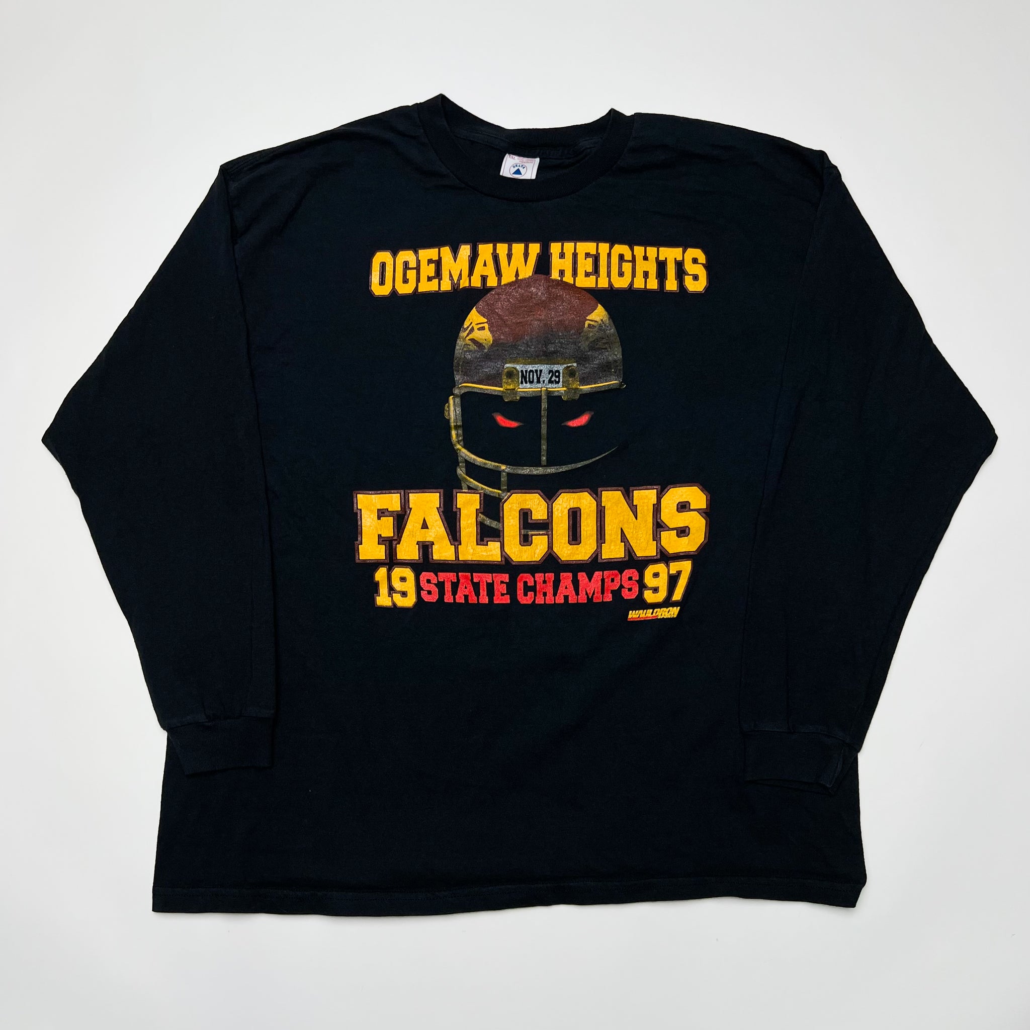 Vintage '97 Ogemaw Heights Football Champ Long Sleeve (XL) | Rebalance Vintage.