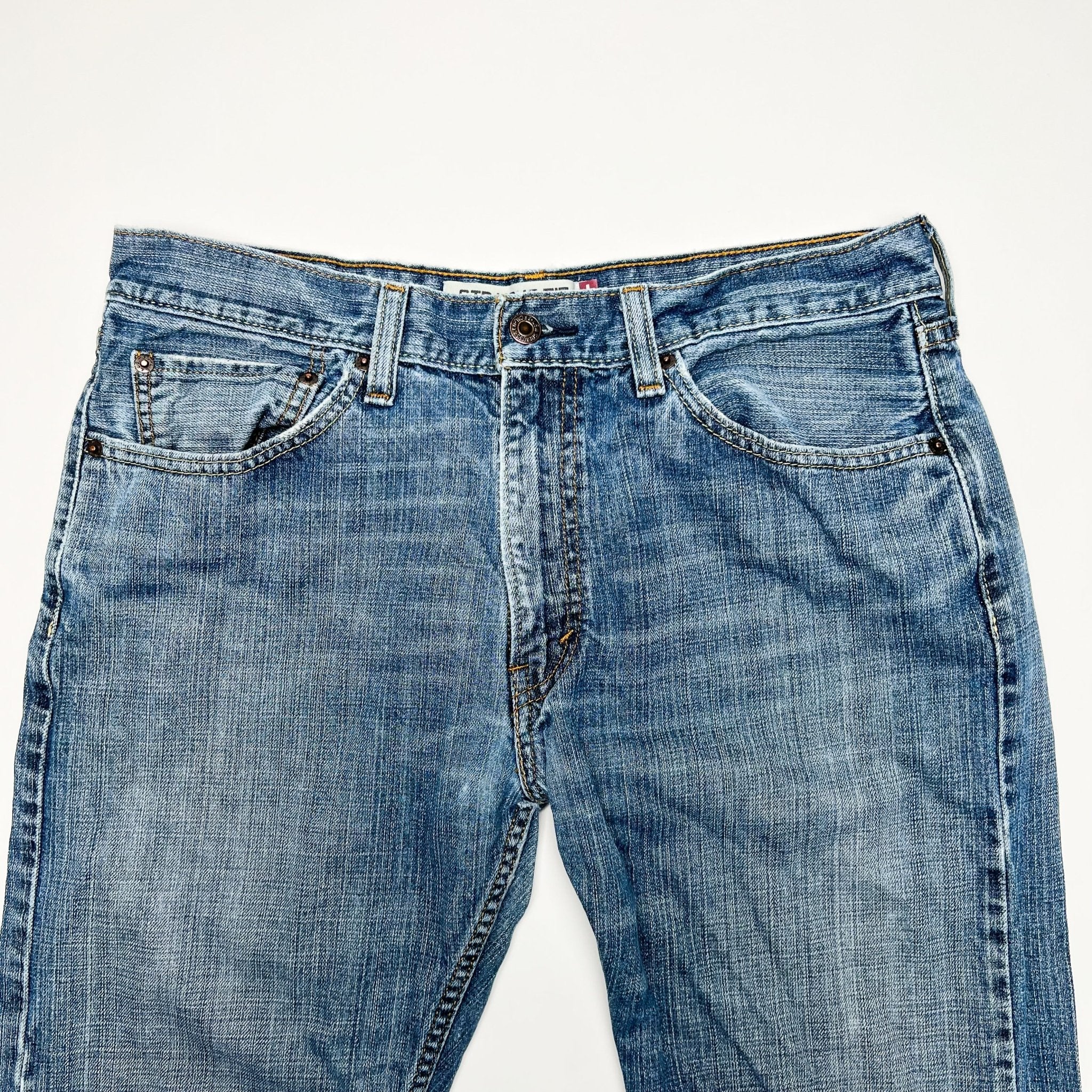 Vintage Blue Levi 505 Jeans (34 x 34) | Rebalance Vintage.