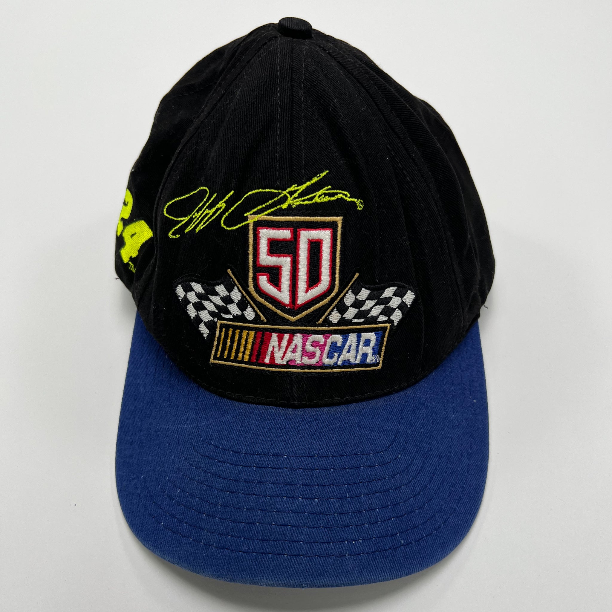 Vintage Jeff Gordon NASCAR 50th Anniversary Hat | Rebalance Vintage.