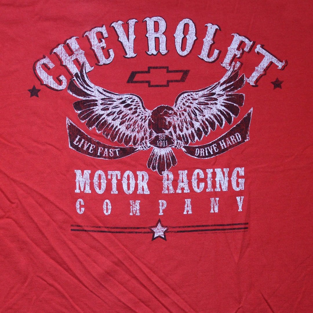 Vintage Chevrolet Motor Racing Company Tee (L) | Rebalance Vintage.