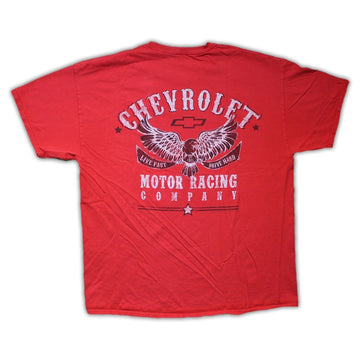 Vintage Chevrolet Motor Racing Company Tee (L) | Rebalance Vintage.