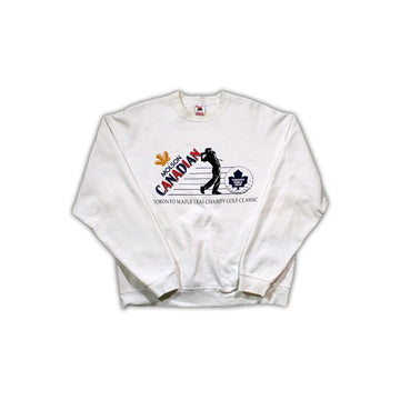 Vintage RARE Molson x Maple Leaf Golf Classic Crewneck | Rebalance Vintage.