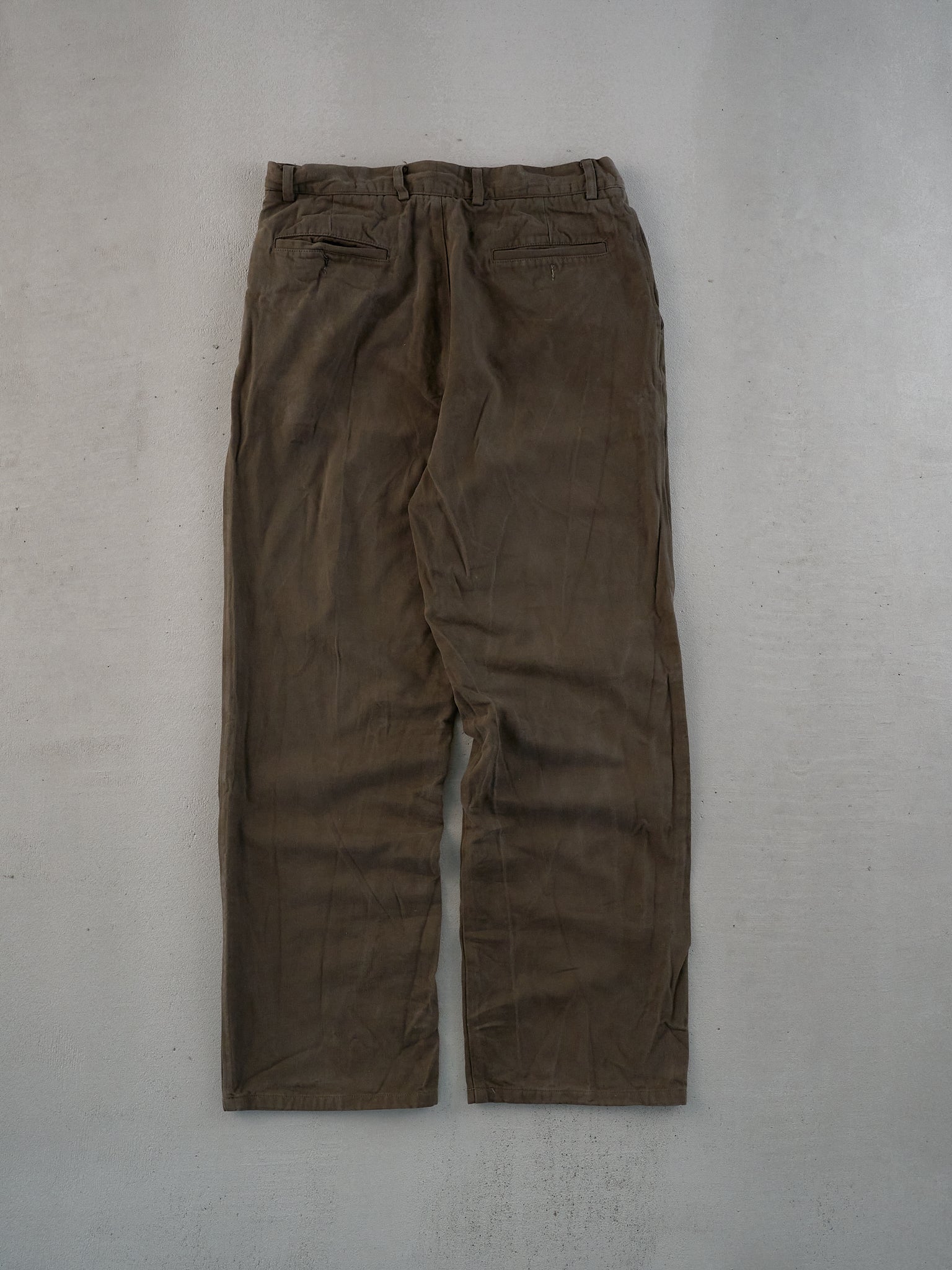 Vintage 90s Dark Brown Holt Renfrew Trousers (32x31)