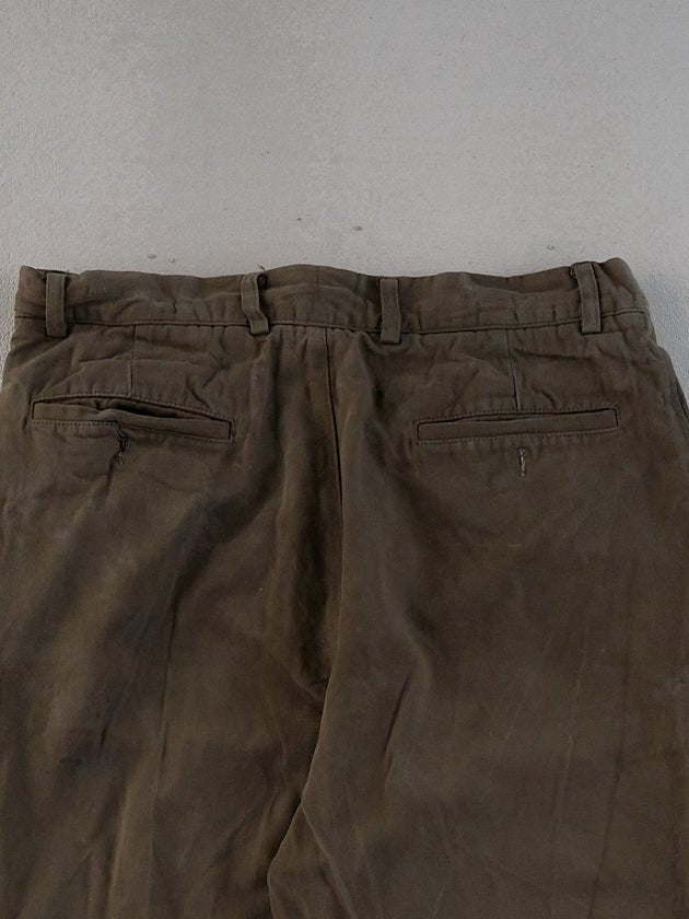 Vintage 90s Dark Brown Holt Renfrew Trousers (32x31)