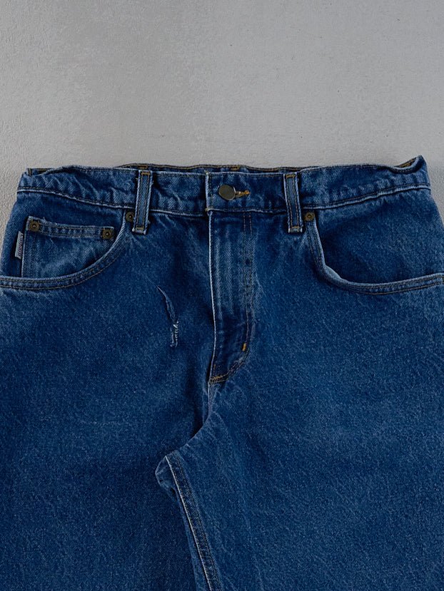 Vintage 90s Blue Carhartt Denim Jeans (29x32)
