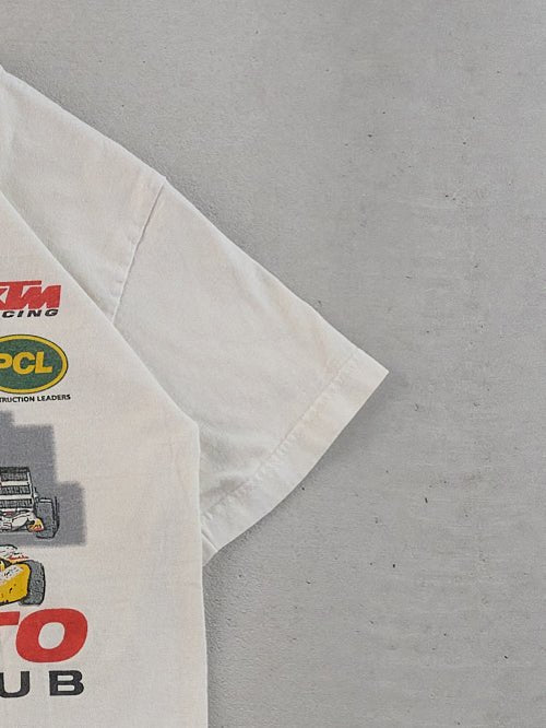 Vintage 06' White Toronto Kart Club Graphic Tee (XS)