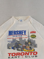 Vintage 06' White Toronto Kart Club Graphic Tee (XS)