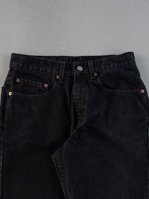 Vintage 90s Black Levi's 550 Denim Jeans (28x31)
