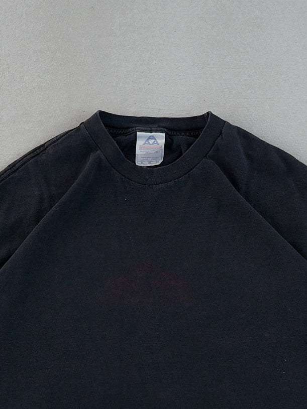 Vintage Washed Black Orange County Chopper Graphic Tee (M)