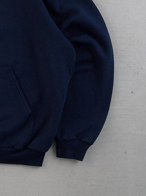 Vintage 90s Navy Blue Reebok Hoodie (L)