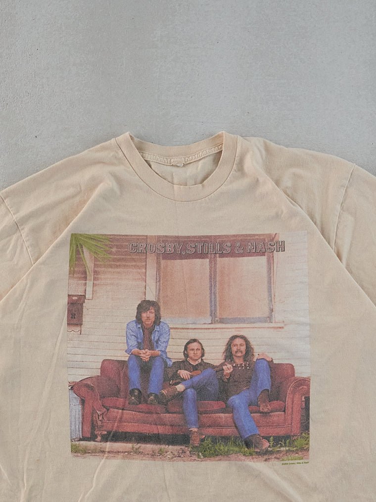 Vintage 02' Cream Crosby, Stills & Nash Graphic Tee (M)