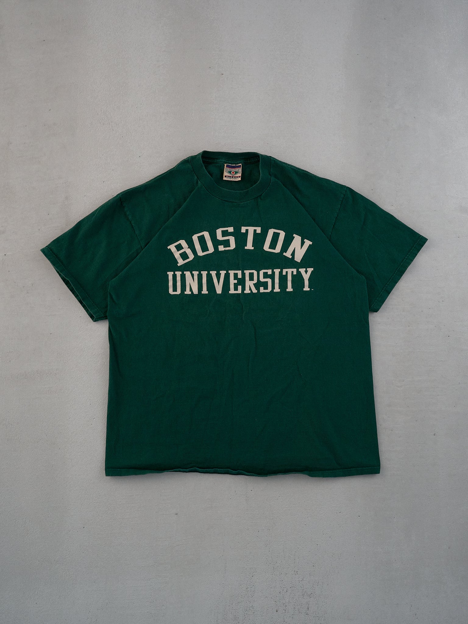 Vintage Pine Green Boston University Tee (M)