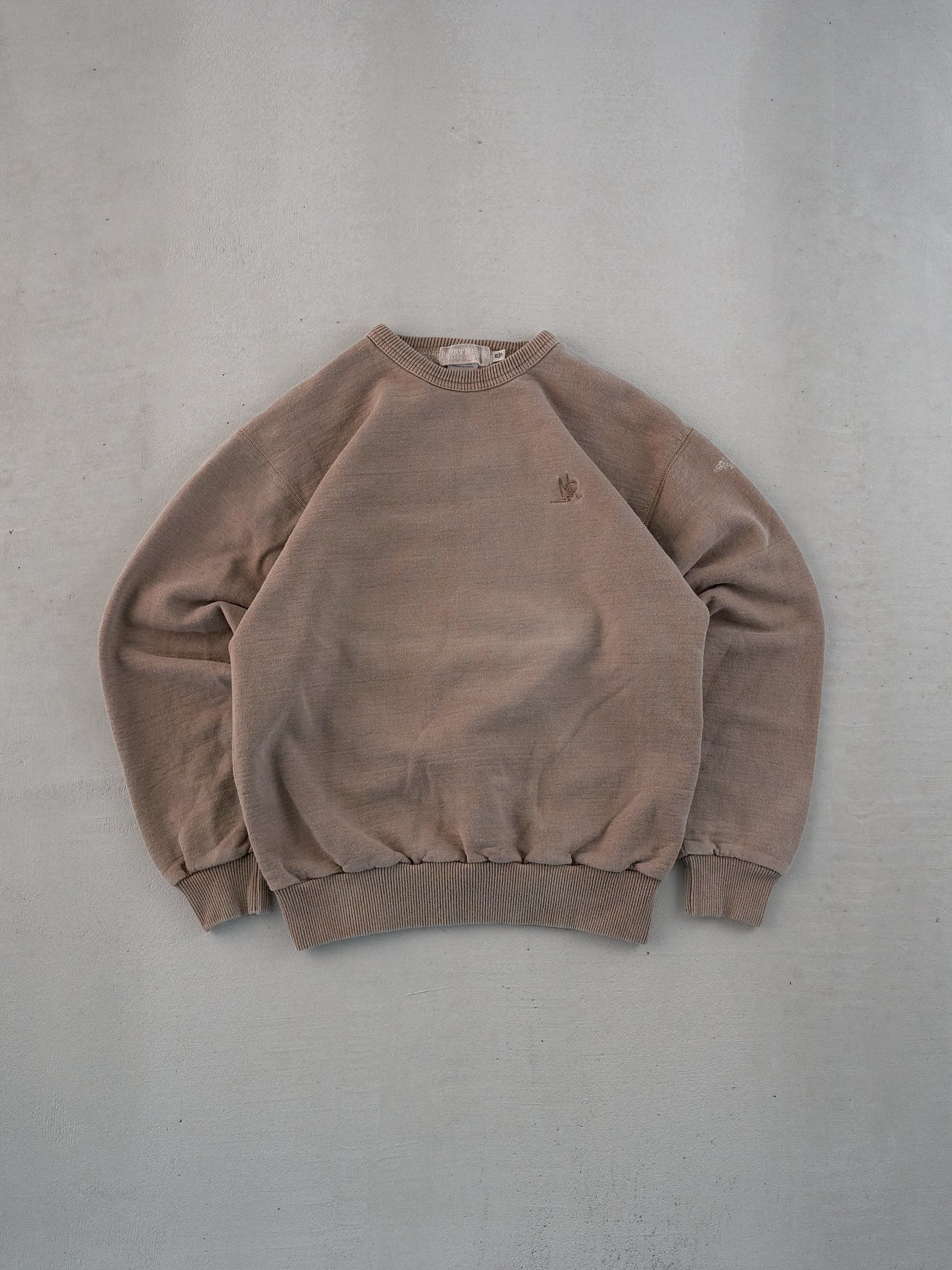 Vintage Faded Brown Northern Reflection Blank Crewneck (XS/S)