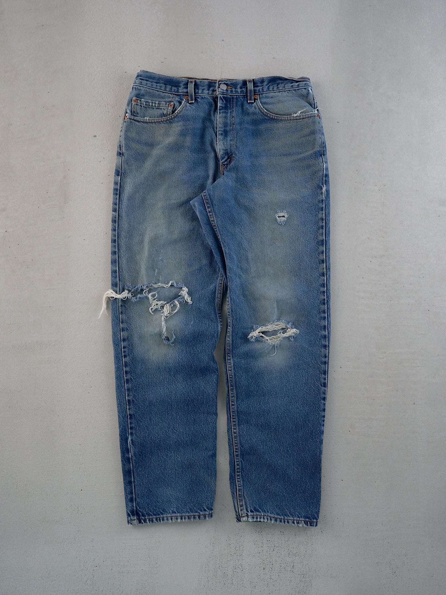 Vintage 90s Blue Levi's 550 Denim Jeans (33x32)