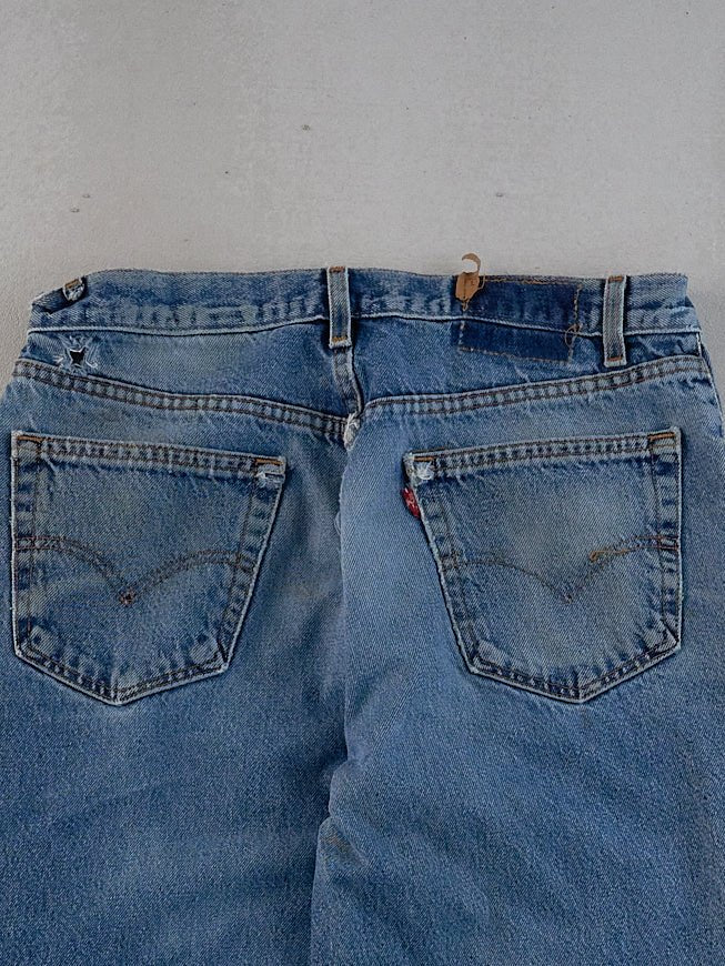 Vintage 90s Blue Levi's 550 Denim Jeans (33x32)