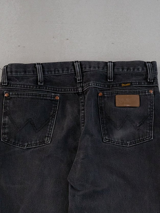 Vintage 90s Black Wrangler Denim Jeans (34x30)