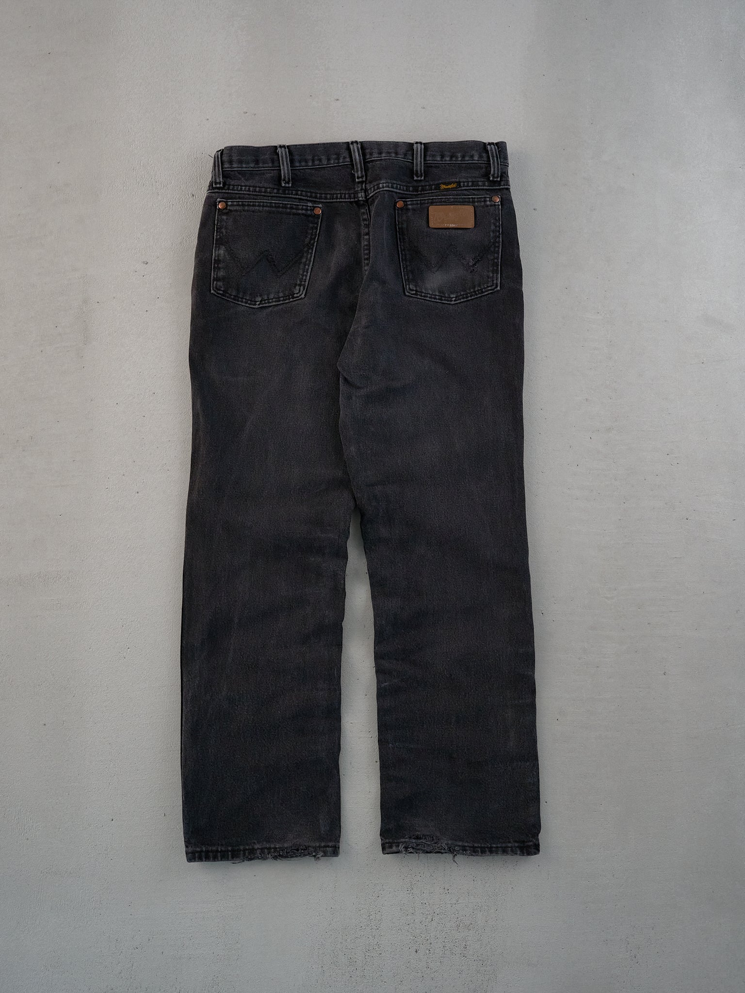 Vintage 90s Black Wrangler Denim Jeans (34x30)