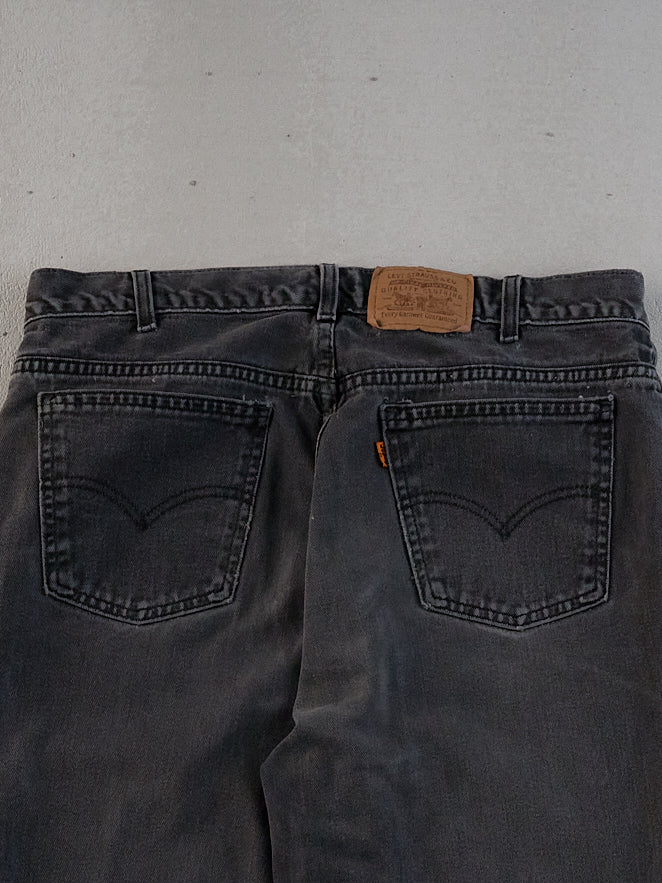 Vintage 70s Grey Levi's 506 Denim Jeans (33x29)