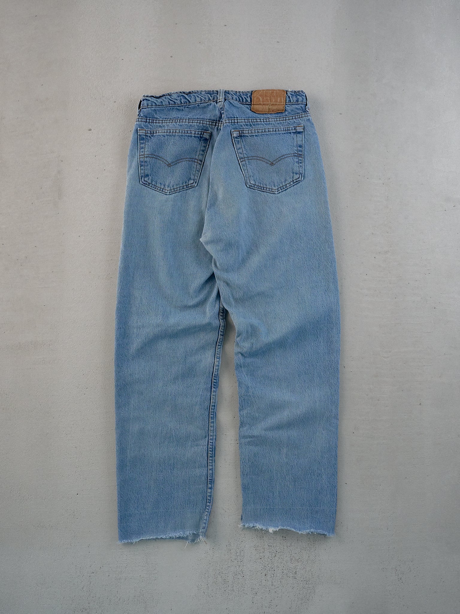 VIntage 90s Washed Blue Levi's 501 Denim Jeans (30x28)