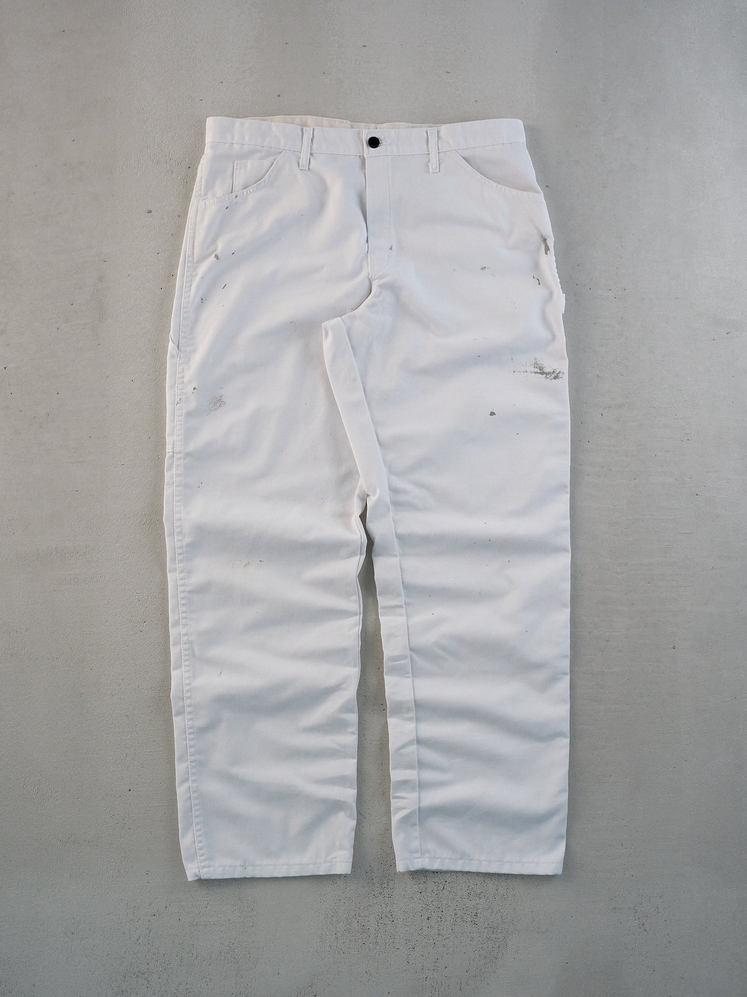 Vintage 90s White Dickies Carpenter Pants (36x32)
