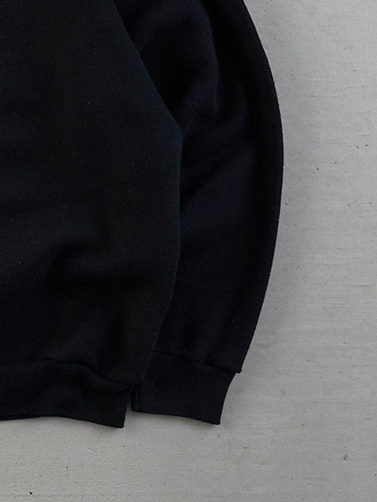 Vintage 90s Black Tultex Blank Crewneck (M)