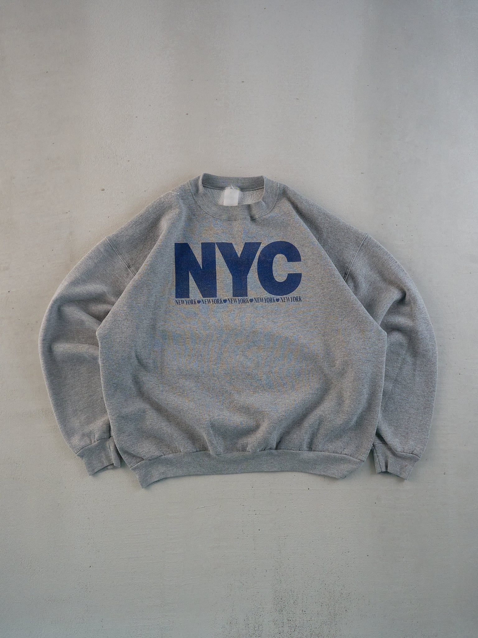 Vintage 90s Grey NYC Crewneck (L)