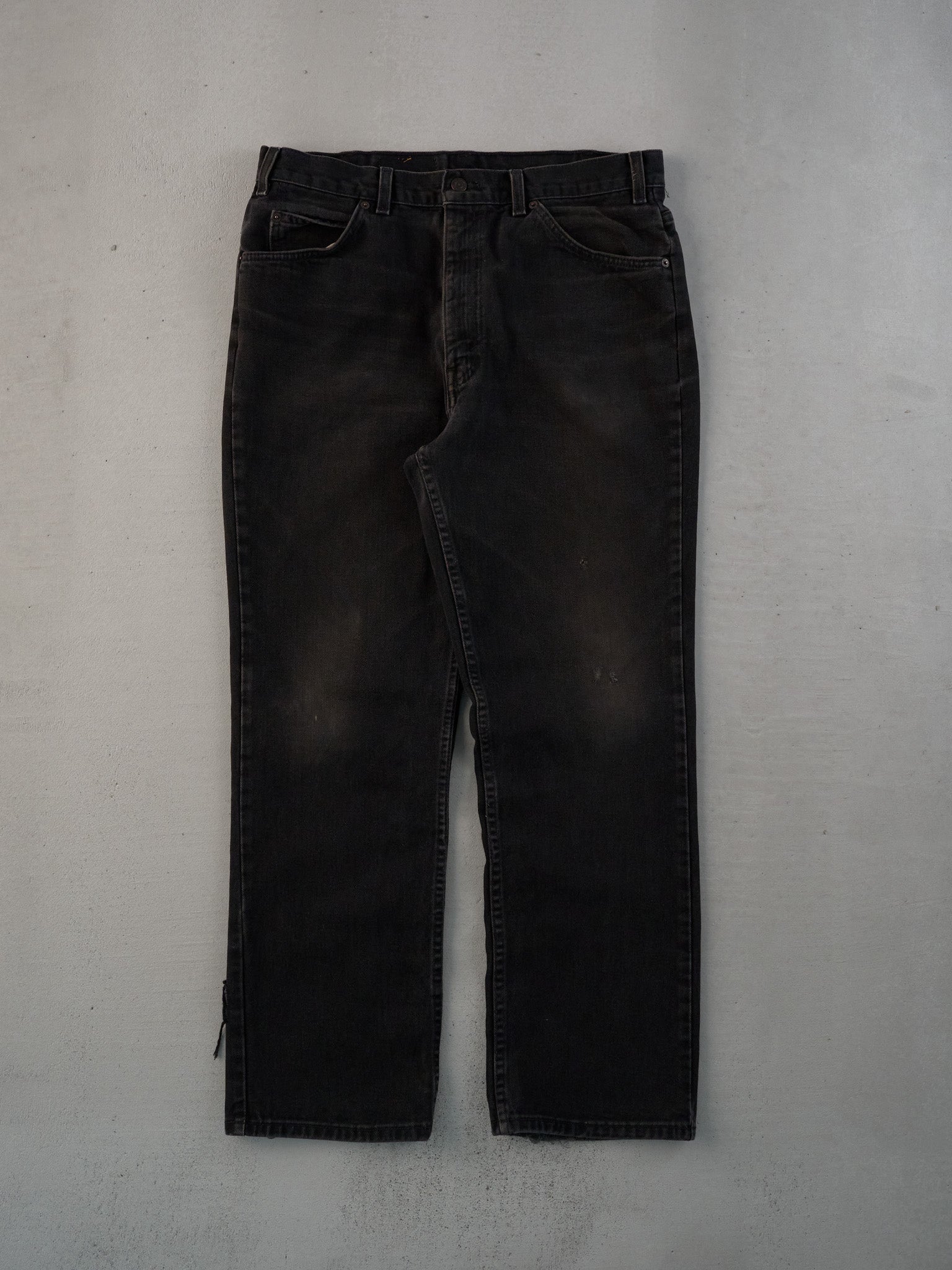 Vintage 70s Black Levi's 506 Denim Jeans (34x29)