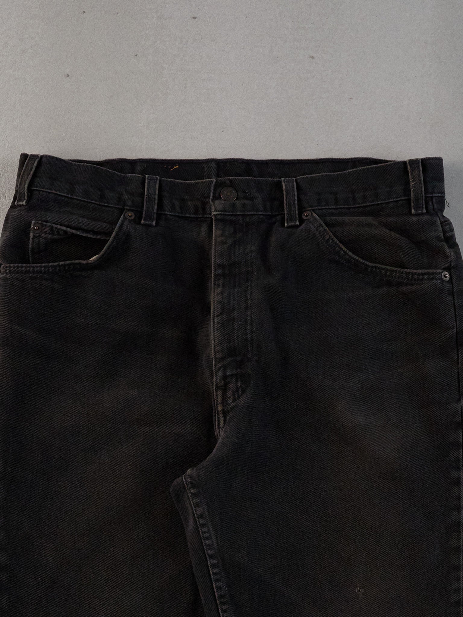 Vintage 70s Black Levi's 506 Denim Jeans (34x29)