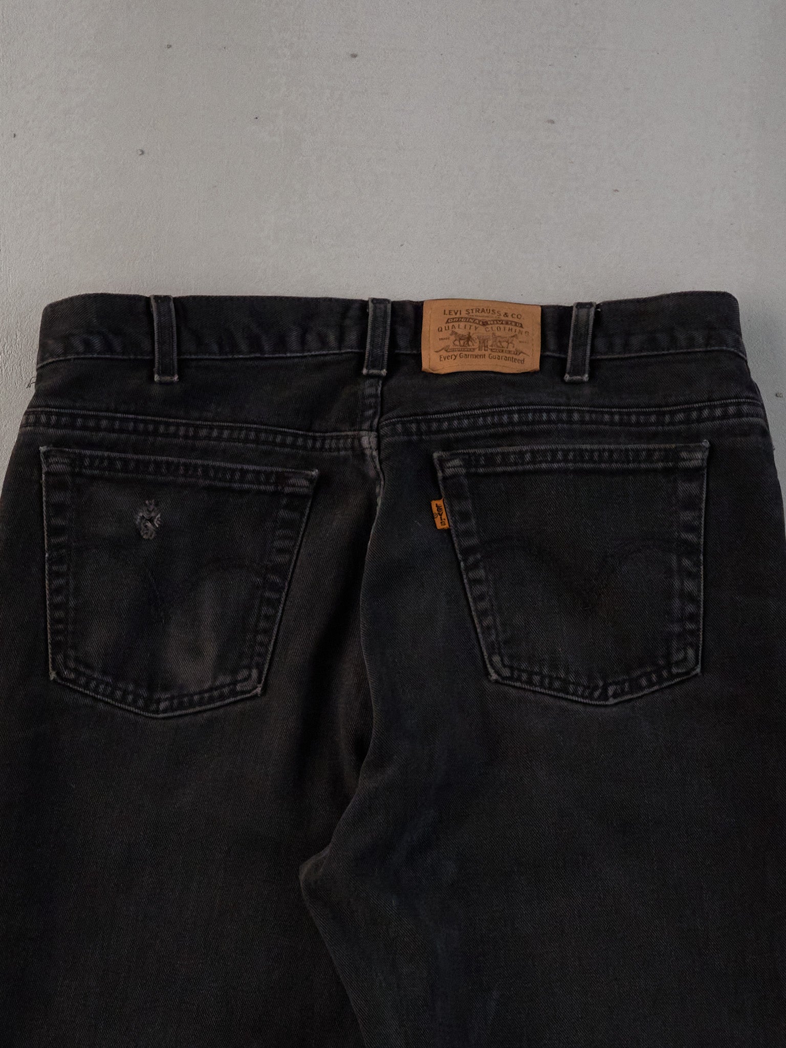 Vintage 70s Black Levi's 506 Denim Jeans (34x29)