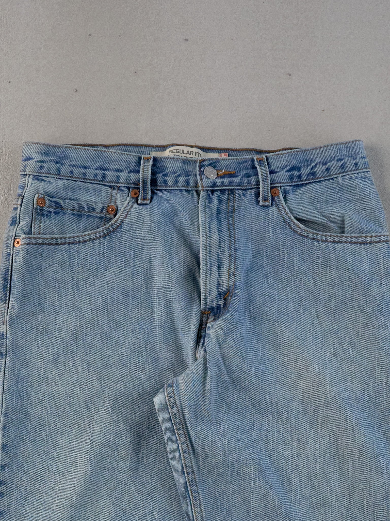 Vintage 90s Light Blue Levi's 505 Denim Jeans (30x31)