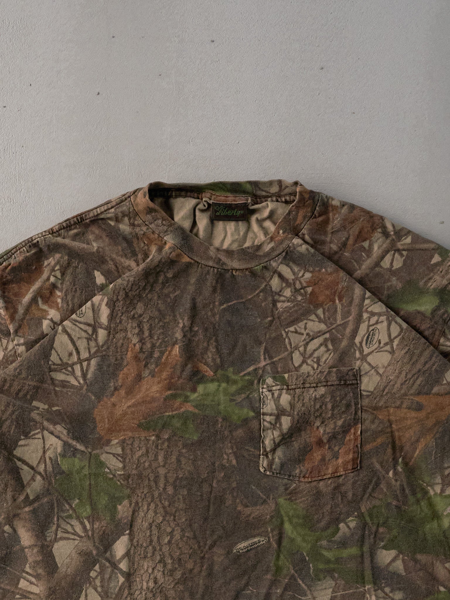 Vintage Y2k Green Realtree Camo Longsleeve (L)