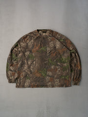 Vintage Y2k Green Realtree Camo Longsleeve (L)