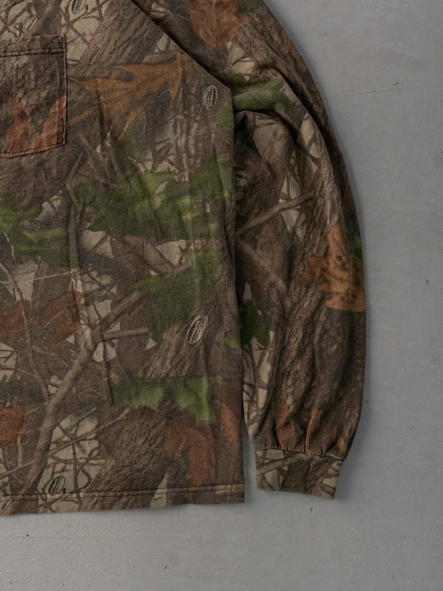 Vintage Y2k Green Realtree Camo Longsleeve (L)