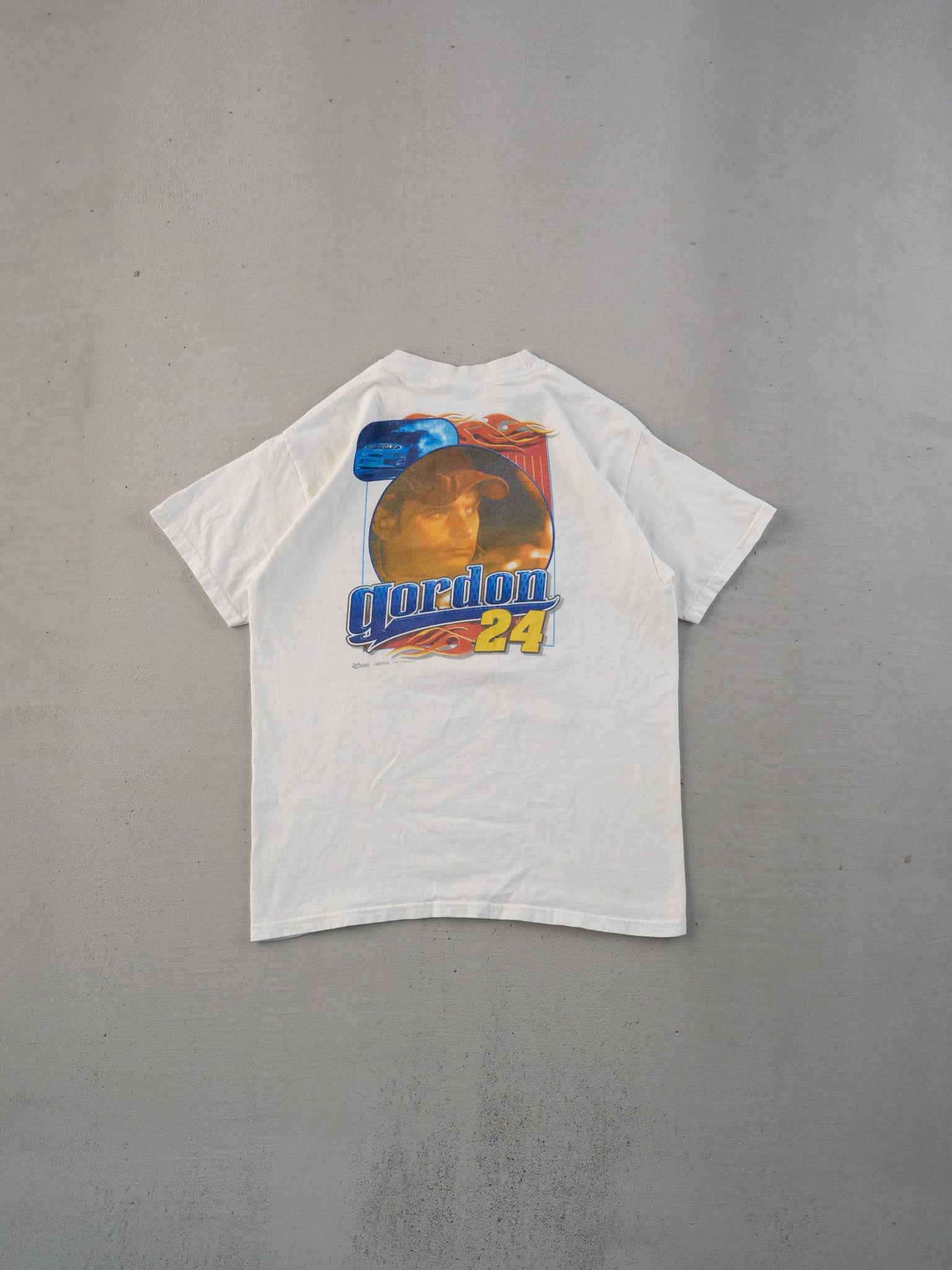 Vintage 04' White Jeff Gordon #24 Nascar Racing Graphic Tee (XS)