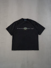 Vintage 98' Black Winnipeg Grey Cup Graphic Tee (M)