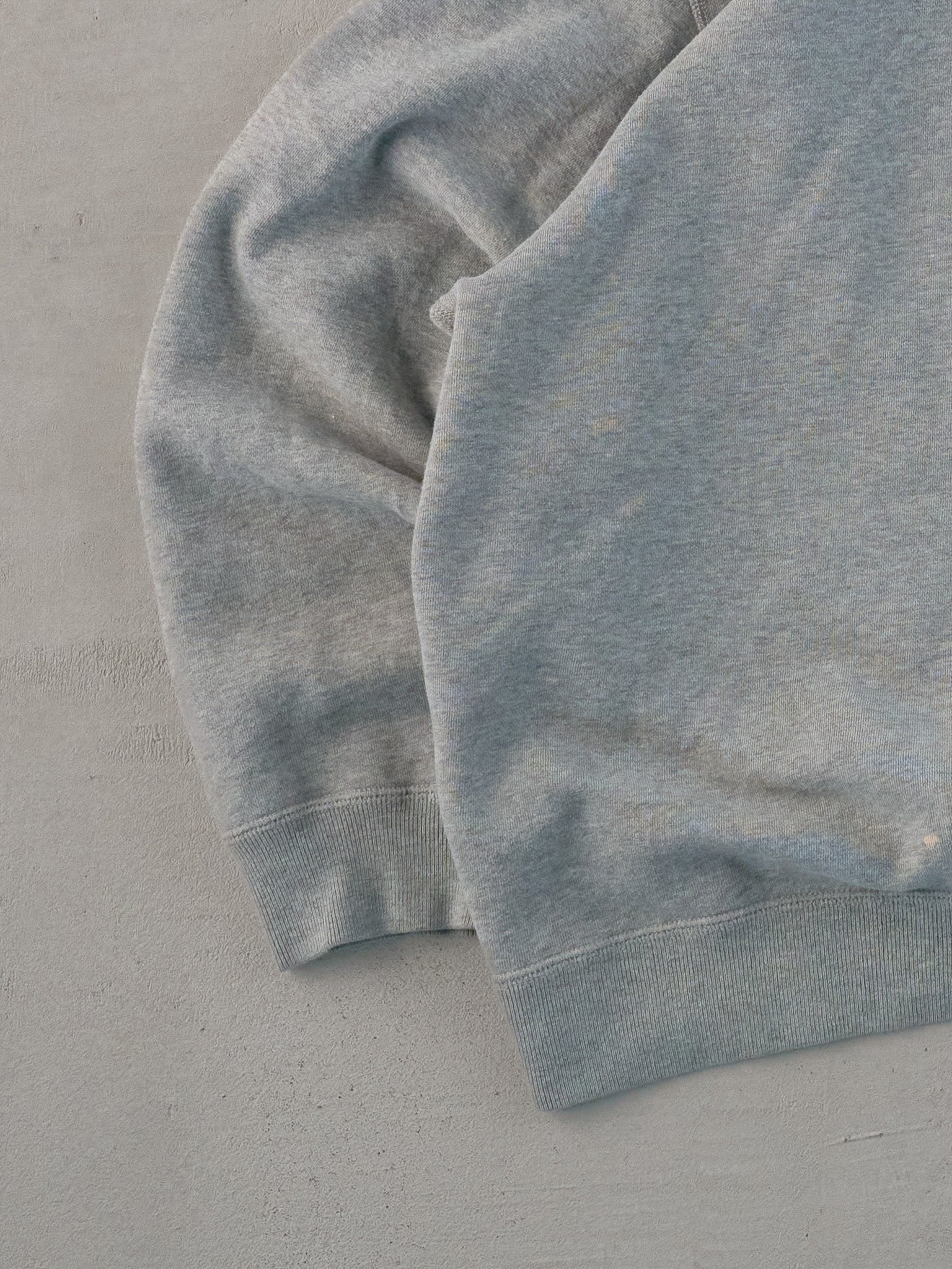 Vintage Y2k Grey Roots X Webbers Collared 1/4 Zip Collared Crewneck (L)