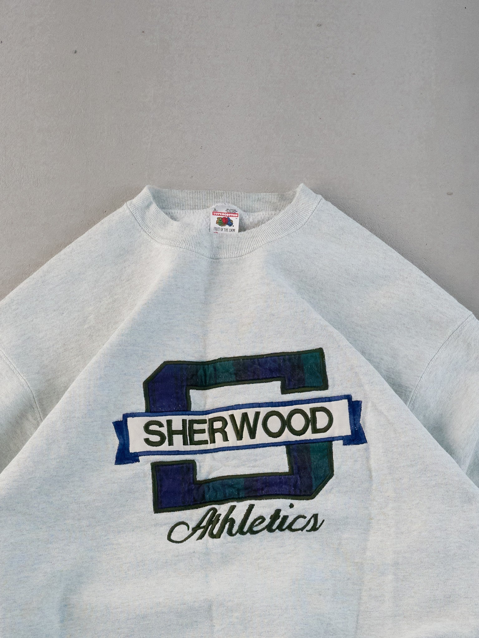 Vintage 90s Grey Sherwood Athletics Crewneck (L)