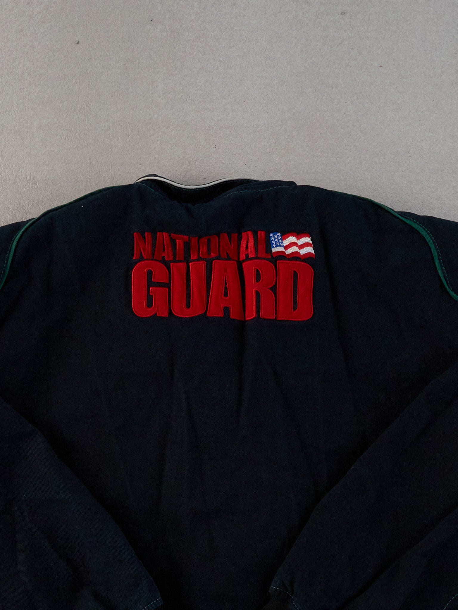 Vintage Black Dale Jr. 88 Amp Energy & National Guard Nascar Jacket (M)