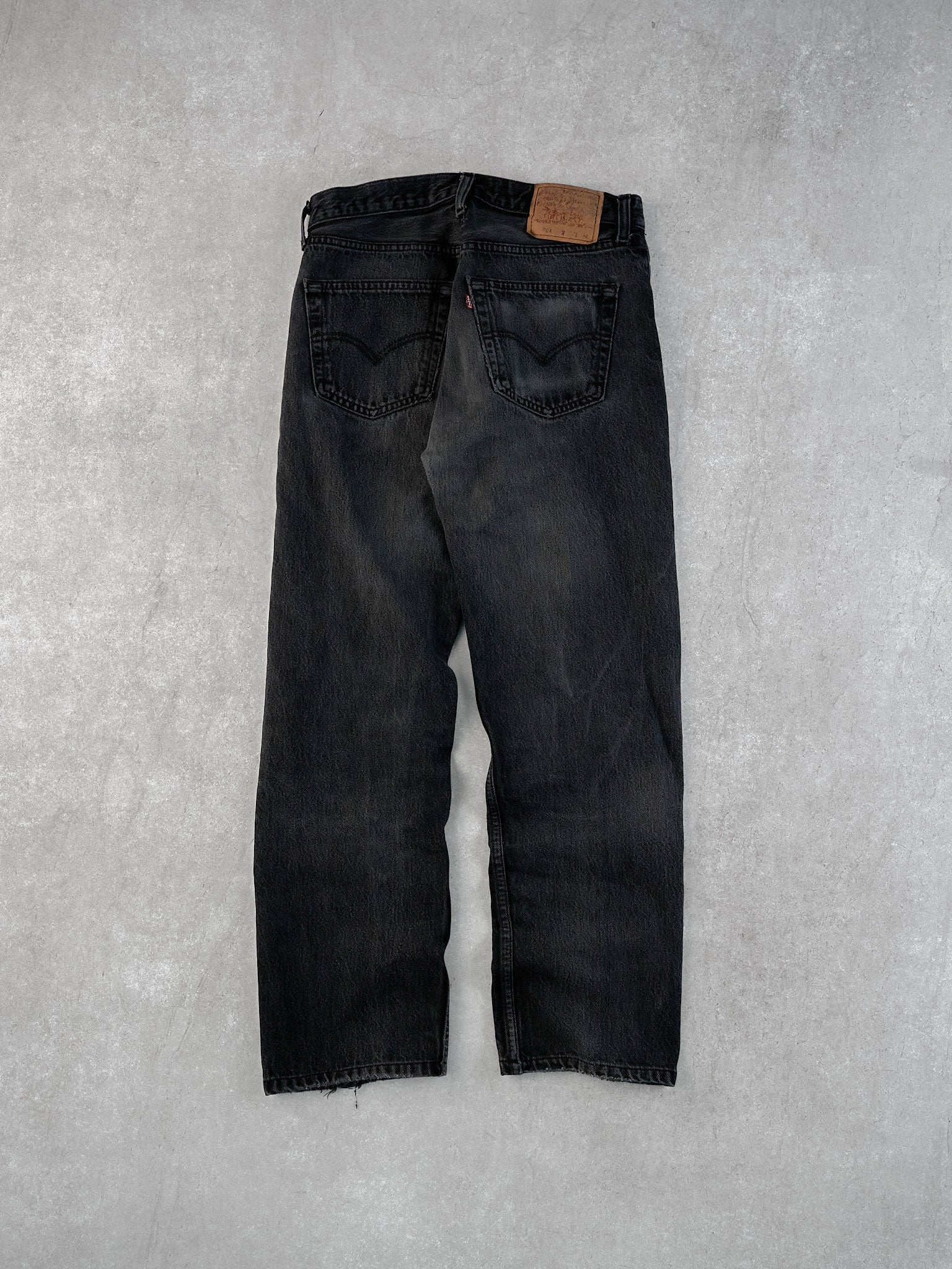 Vintage 90s Black Levi's 501 Denim Jeans (32x32)