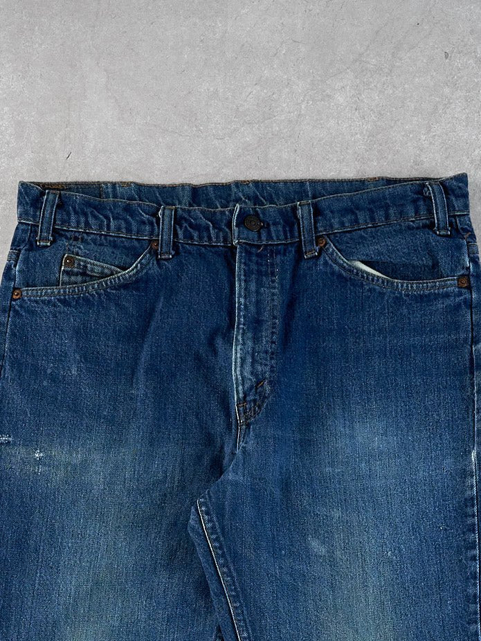 Vintage 70s Blue Levi's Denim Jeans (36x34)