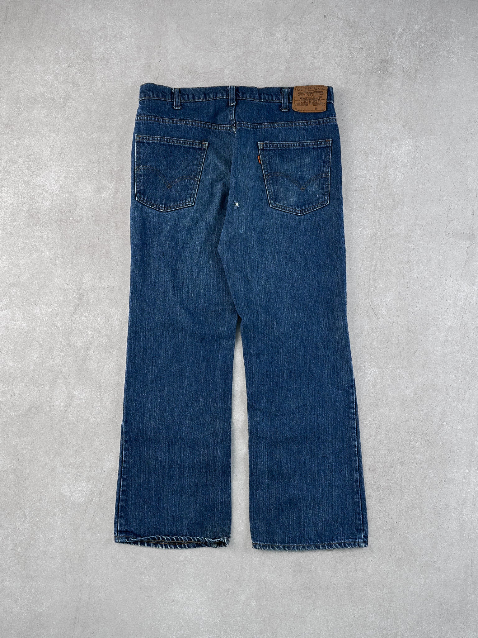 Vintage 70s Blue Levi's Denim Jeans (36x34)