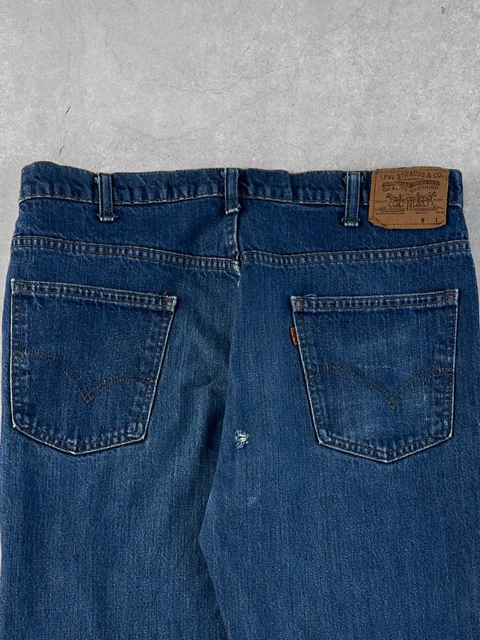 Vintage 70s Blue Levi's Denim Jeans (36x34)